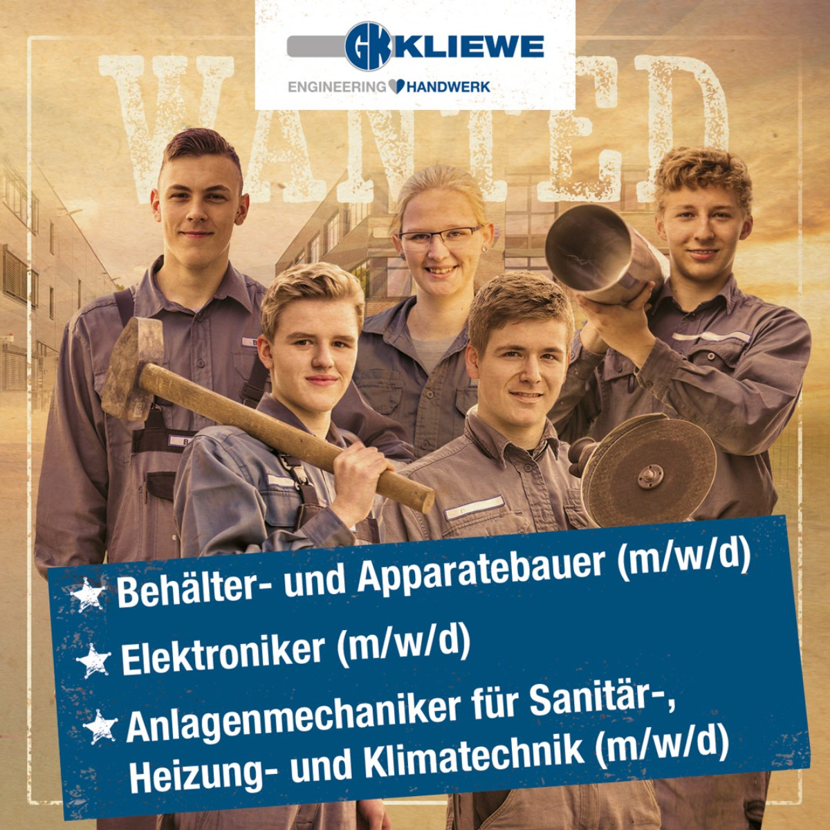 Kunde Kliewe Azubikampagne