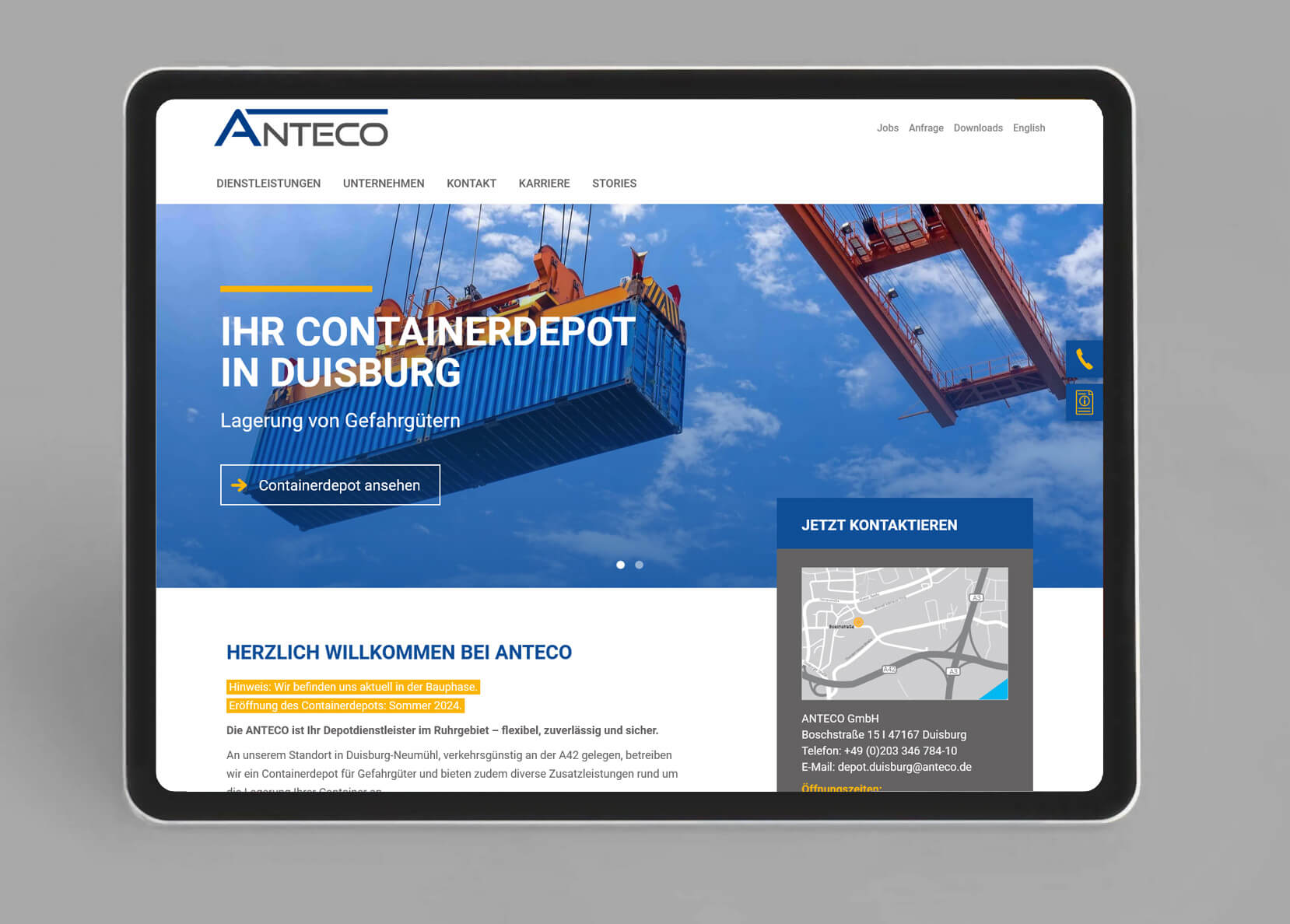Nordzuwort Agentur Für Gestaltung Kunde Anteco