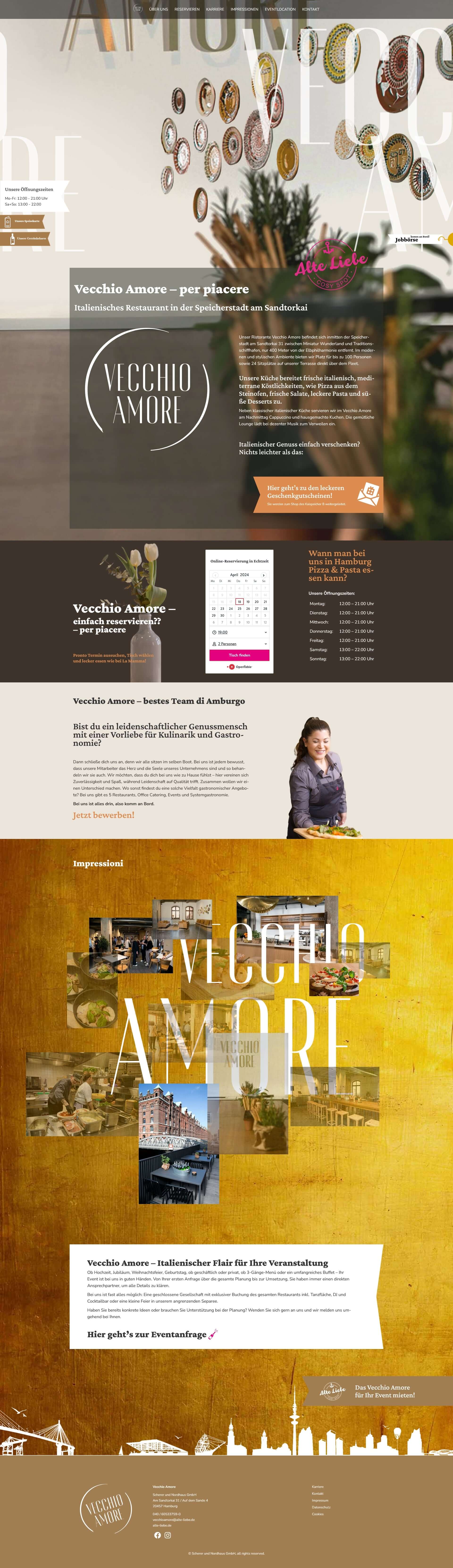 Vecchio Nordzuwort Agentur Für Gestaltung Vecchio Amore