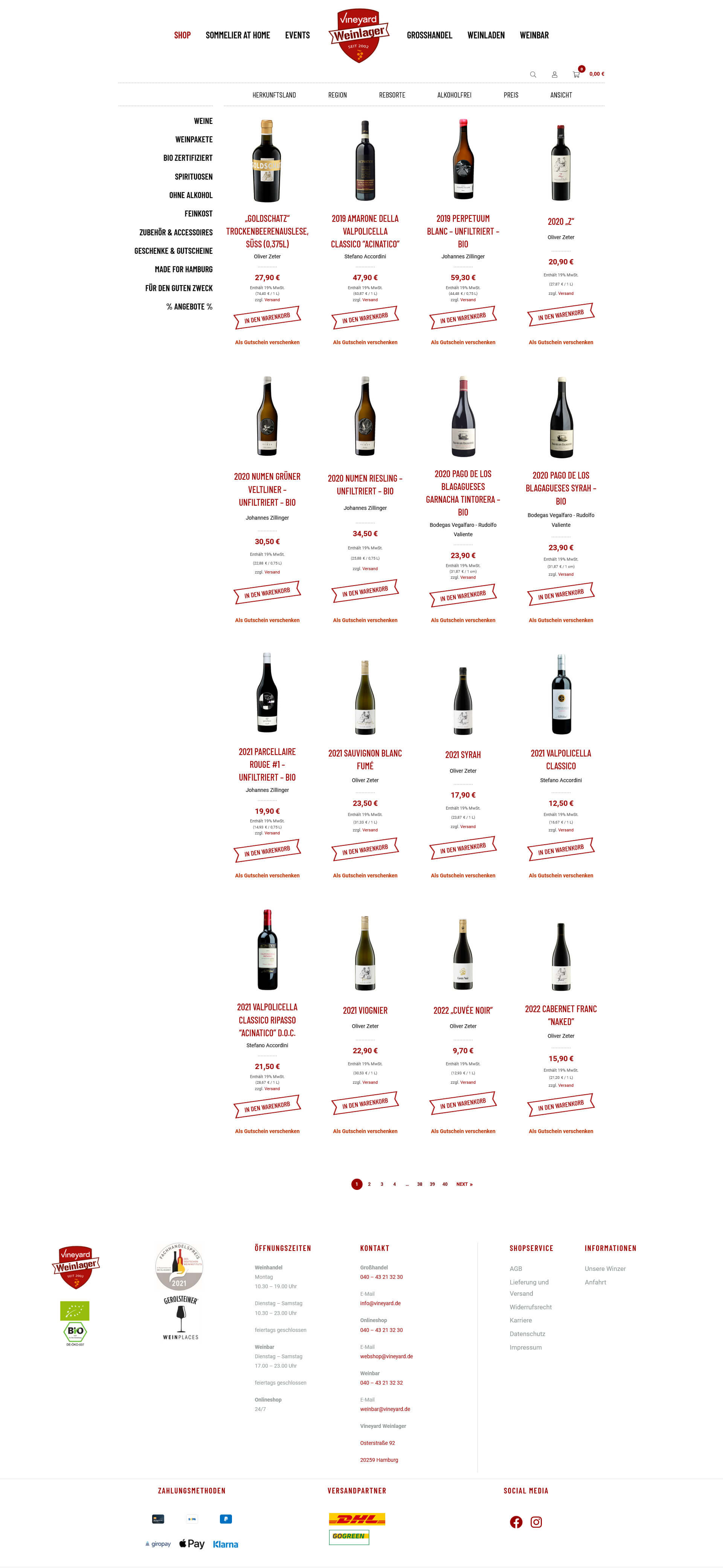 Vineyard Wein Web Nordzuwort Agentur Für Gestaltung Kunde Vineyard Hamburg Website